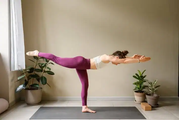 Woman doing Yoga exercise Beaconsfield to help with toning the body. 